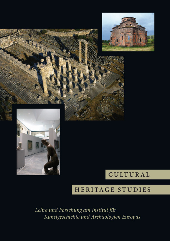 Abb. 2: Broschüre Cultural Heritage Studies, Institut für Kunstgeschichte und Archäologien Europas, Martin-Luther-Universität Halle-Wittenberg.