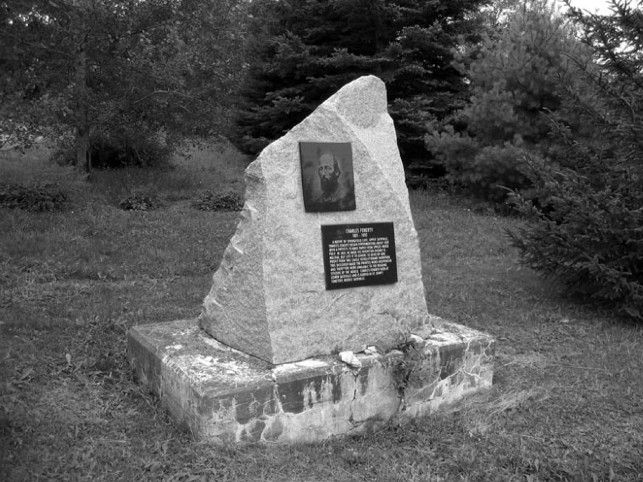 Abb. 9: Denkmal für Charles Fenerty in Sackville, Kanada.