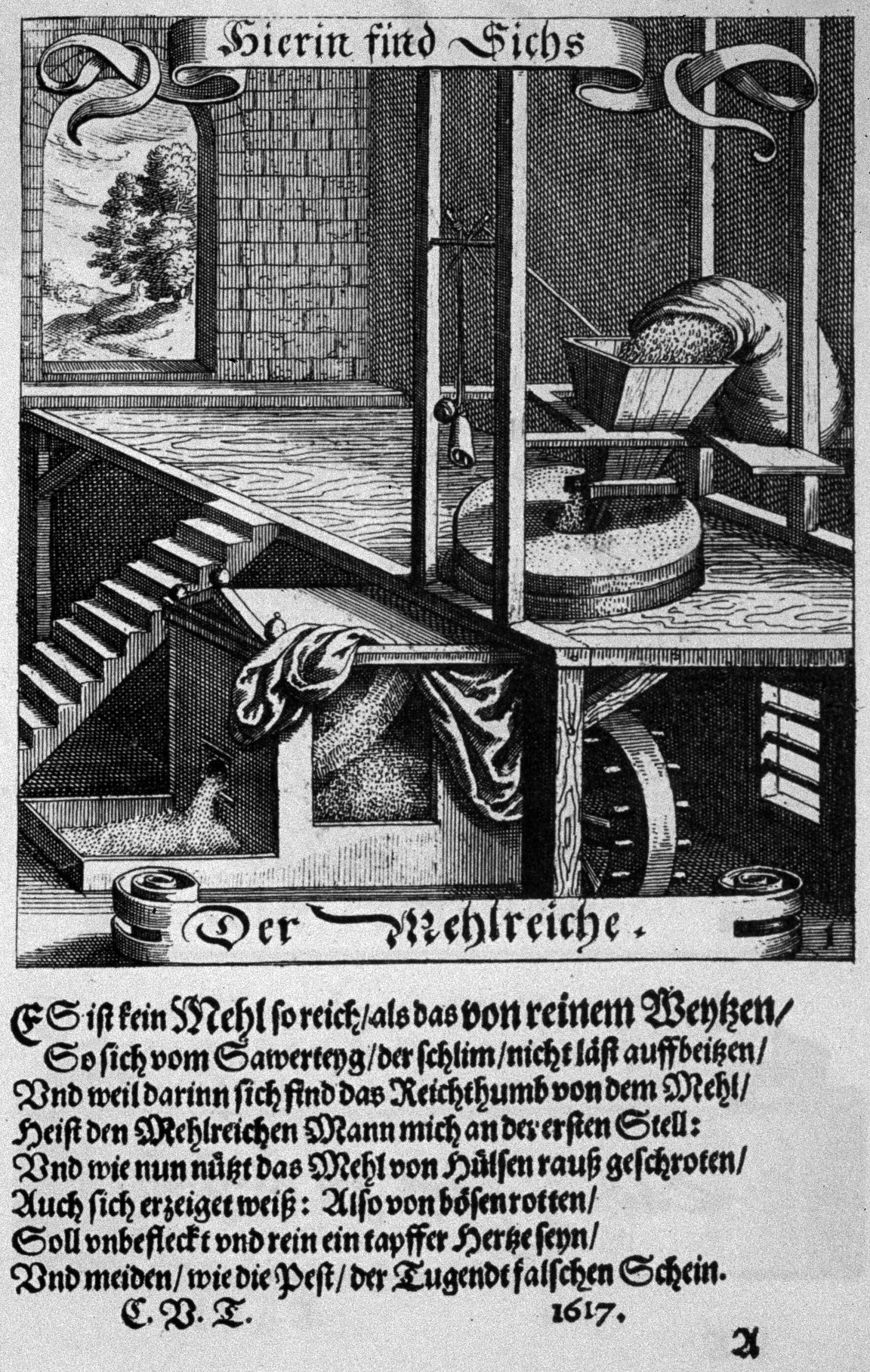 Abb. 2: Mühlenimprese Caspars von Teutleben (FG 1). Aus: A. a. o. (wie Abb. 1)