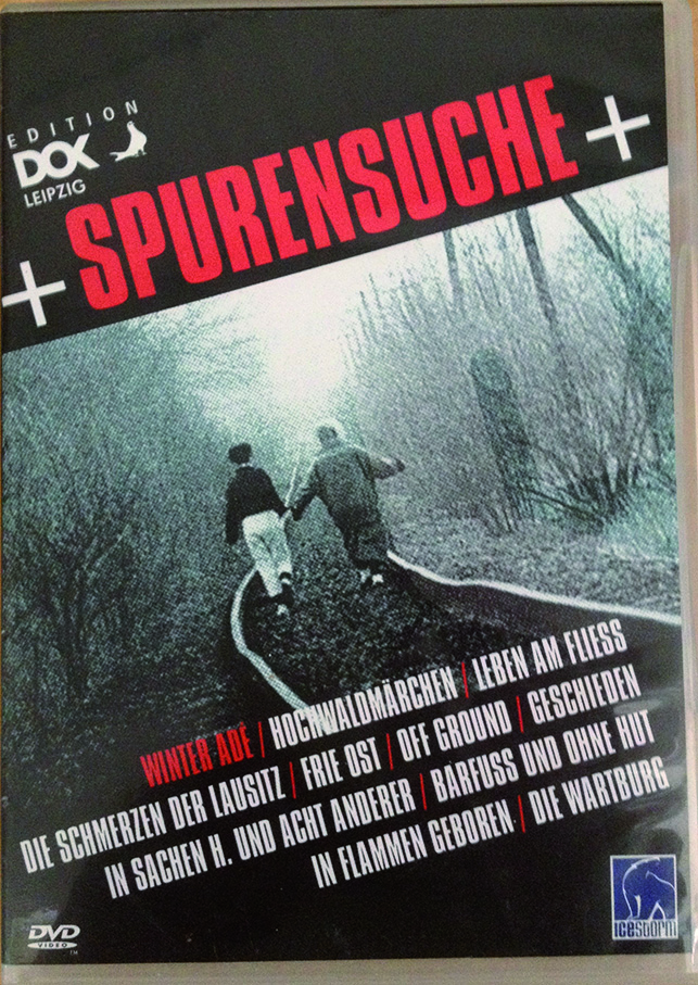 Abb. 3: DVD-Behältnis der Dokumentarfilmsammlung »Spurensuche« aus der Filmsammlung von Hans-Joachim Schlegel. 